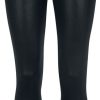 Ocultica Byxor | Lined Wetlook Leggings