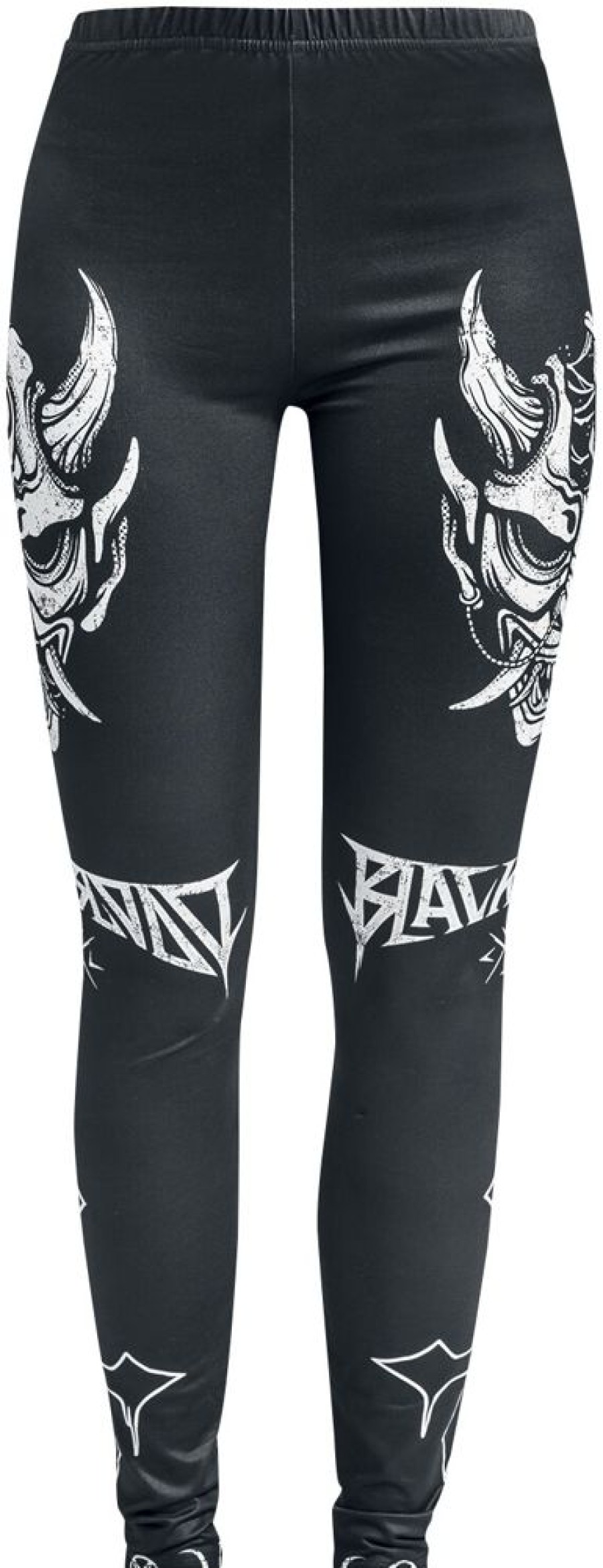 Black Blood by Gothicana Byxor | Leggings Med Monsterdodskalletryck