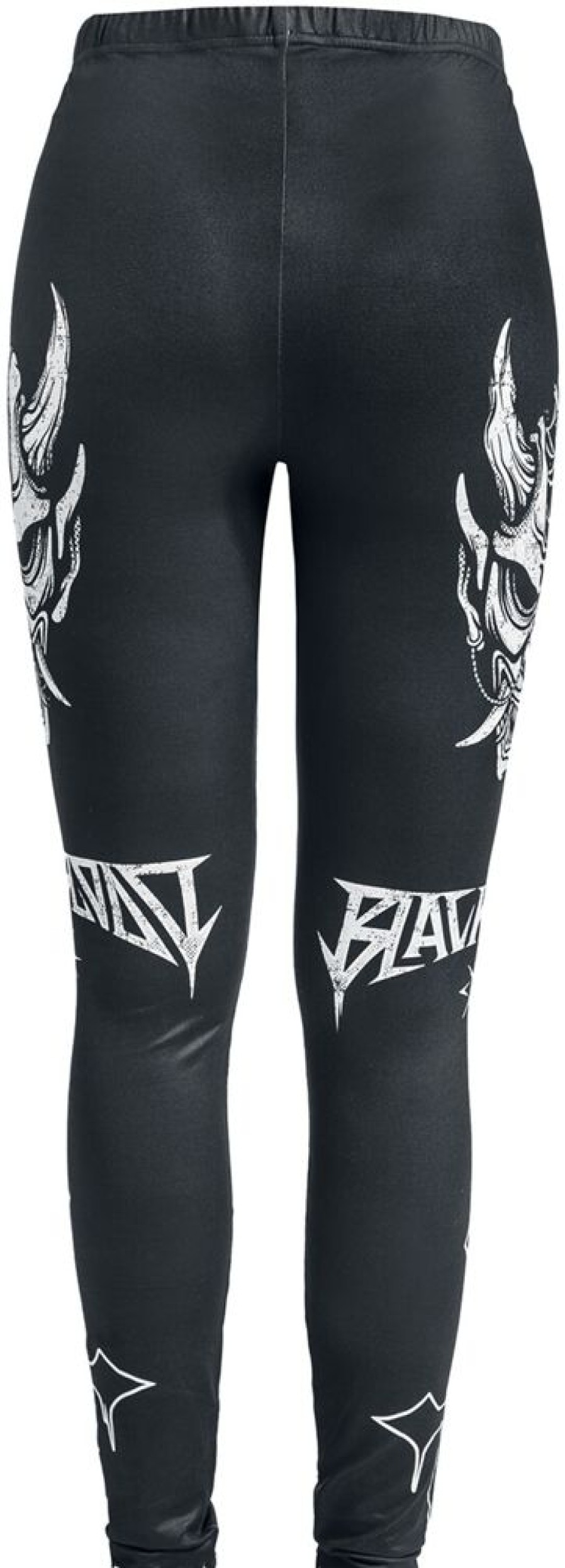 Black Blood by Gothicana Byxor | Leggings Med Monsterdodskalletryck