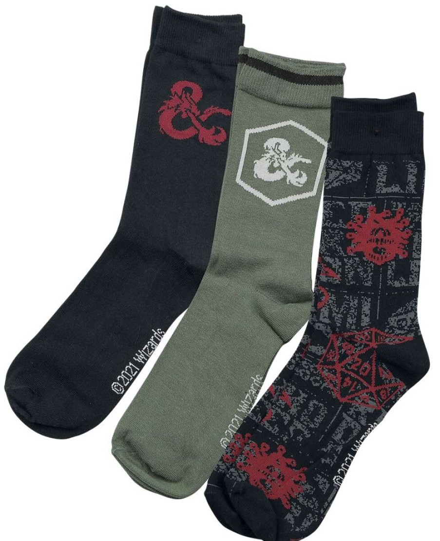 Dungeons and Dragons Sportklader | Crew Socks