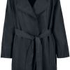 Urban Classics Kappor | Ladies Crinkle Nylon Minimal Trench Coat