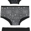 Black Premium by EMP Underklader | Set Med Trosor Med Motiv I Keltisk Stil