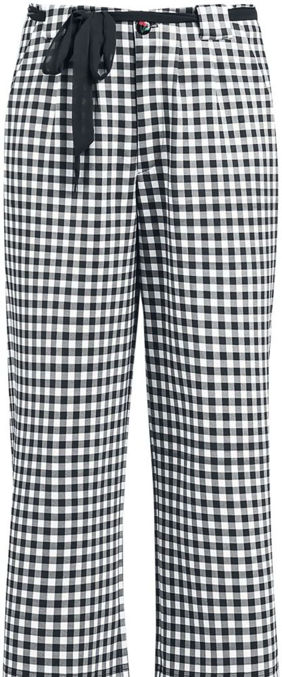 Pussy Deluxe Byxor | Plaid Cherries Culottes Pants