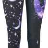 Full Volume by EMP Byxor | Leggings Med Katter Och Galaxmotiv