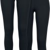 Urban Classics Byxor | Pre-Pack Ladies Jersey Leggings 2-Pack