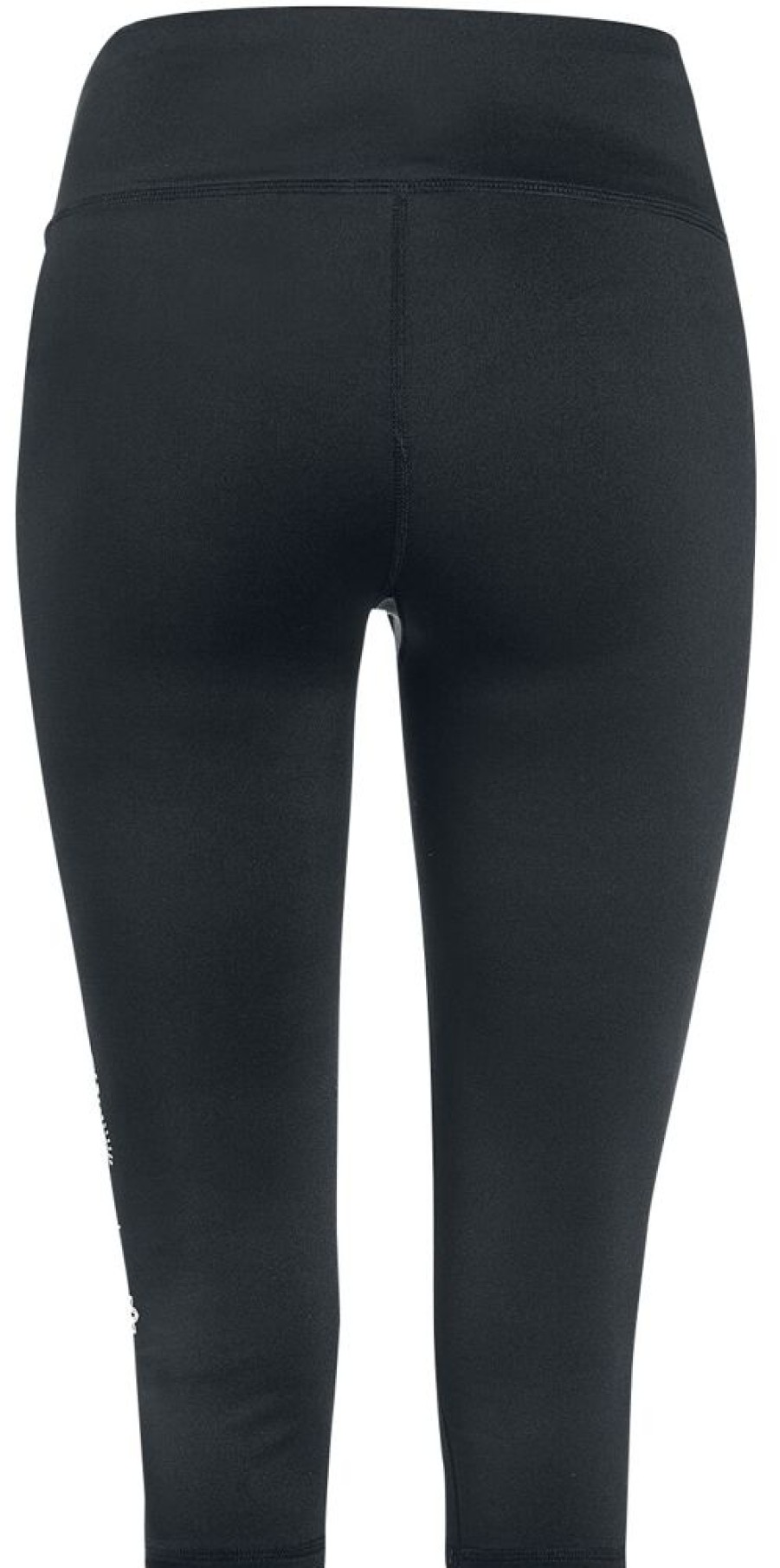 EMP Special Collection Byxor | Sport Och Yoga - Svarta 3/4-Leggings Med Sidotryck