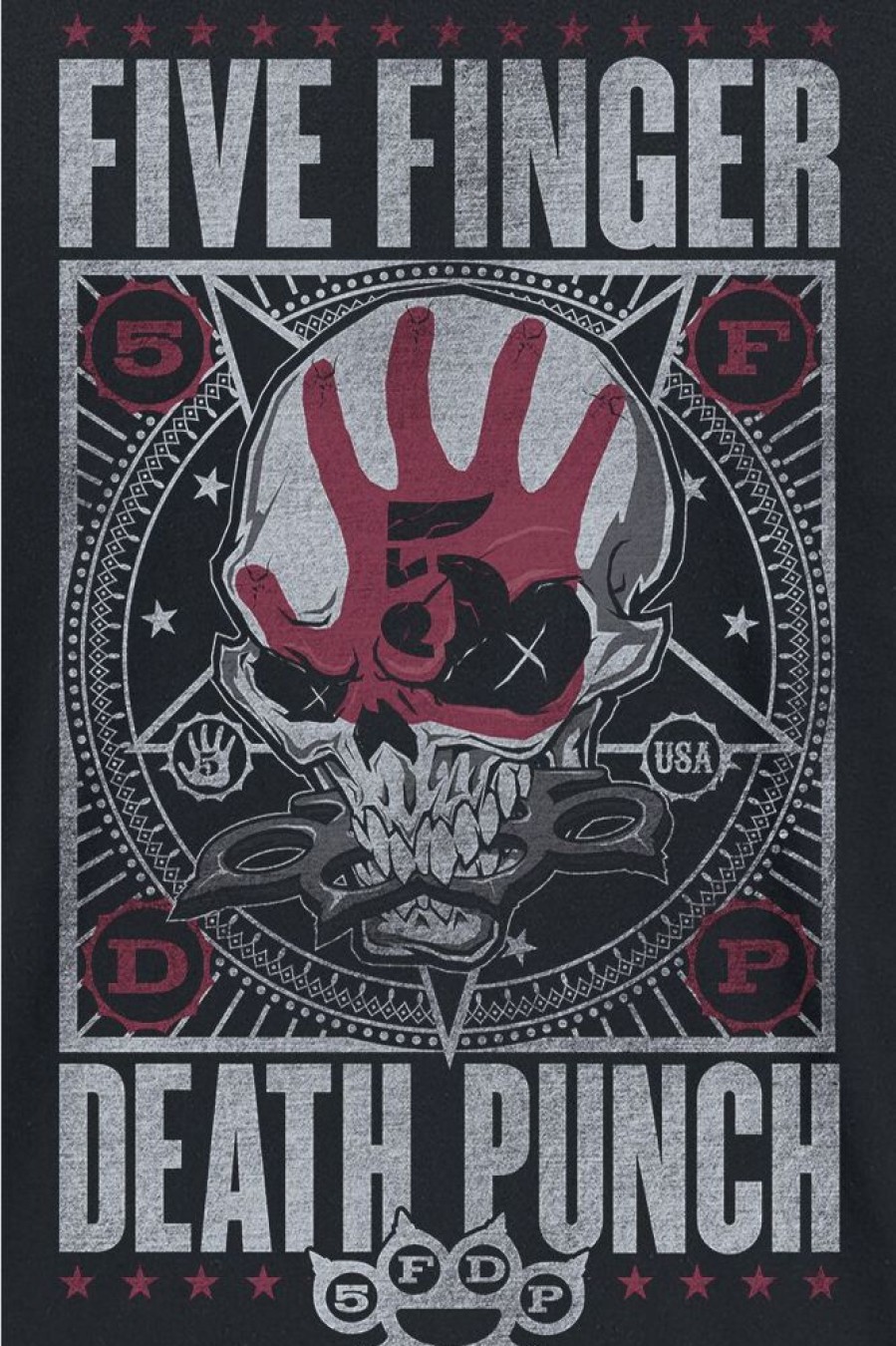 Five Finger Death Punch Trojor & Cardigans | Star Skull