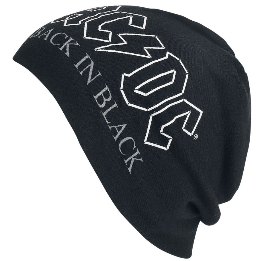 AC/DC Mossor | Back In Black - Light Beanie