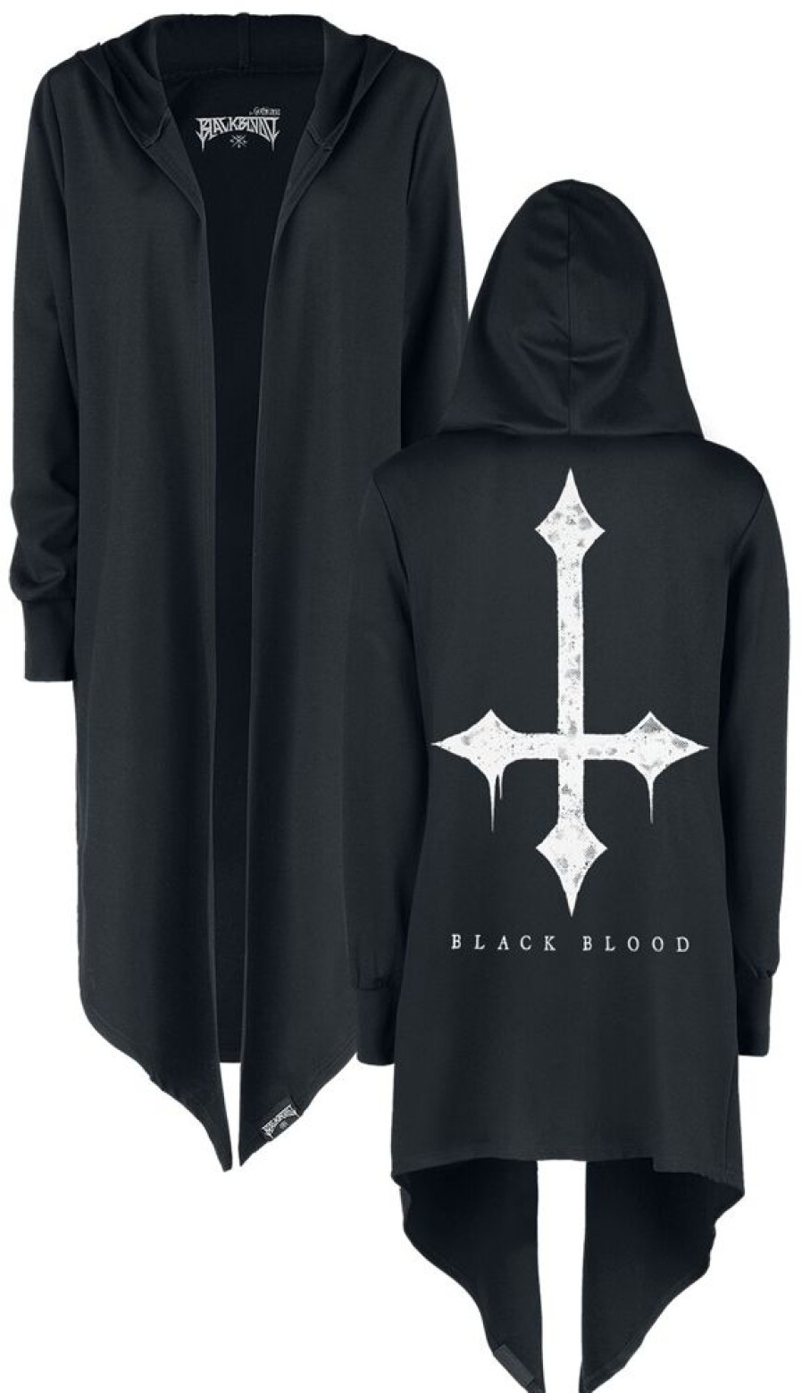 Black Blood by Gothicana Trojor & Cardigans | Cardigan Med Korstryck