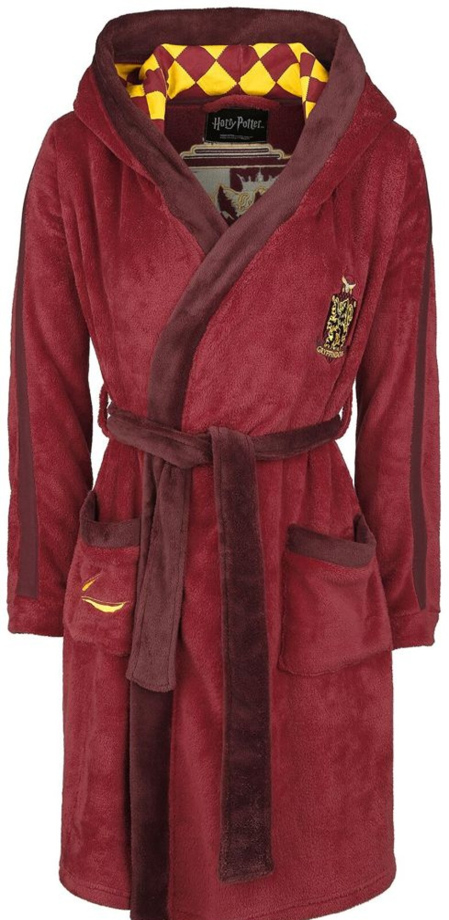 Harry Potter Nattklader | Gryffindor Bathrobe, Short