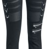 Chemical Black Byxor | Inka Leggings