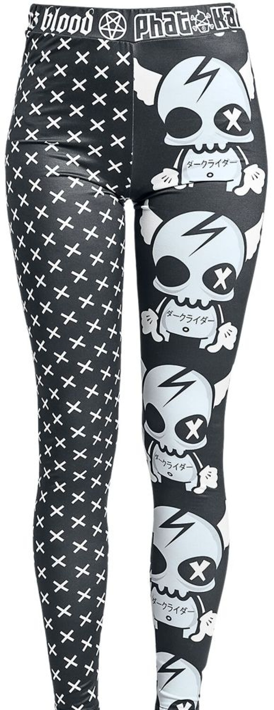 Black Blood by Gothicana Byxor | Phat Kandi X Black Blood By Gothicana Leggings