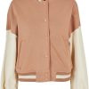 Urban Classics Jackor | Ladies' Oversized Two-Tone College Terry Jacket