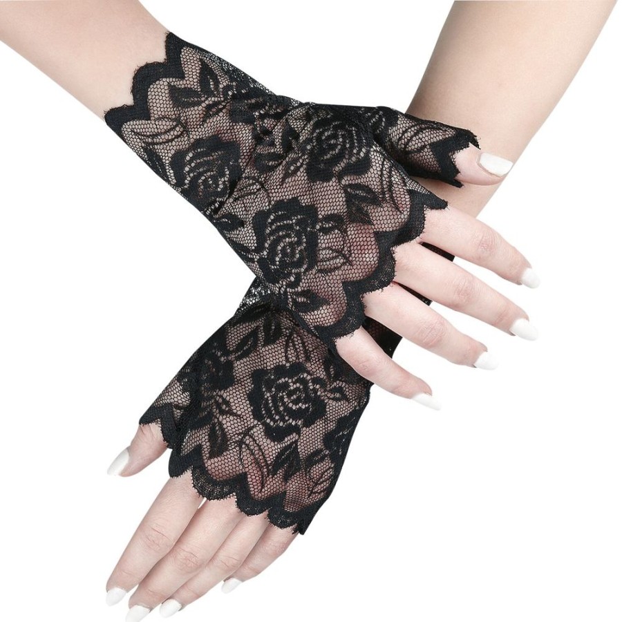 Banned Handskar | Ramona Lace Gloves