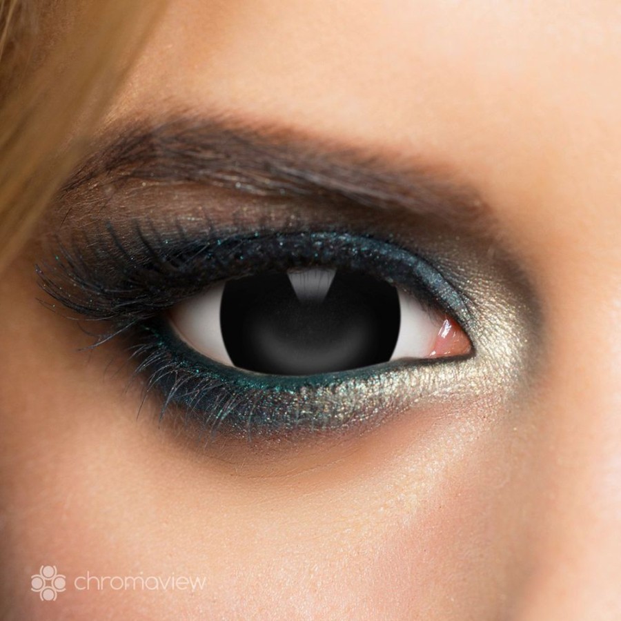 Chromaview Fargade Kontaktlinser | Chromaview Mini Sclera Black