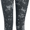 Full Volume by EMP Byxor | Svarta Leggings Med Galaxtryck