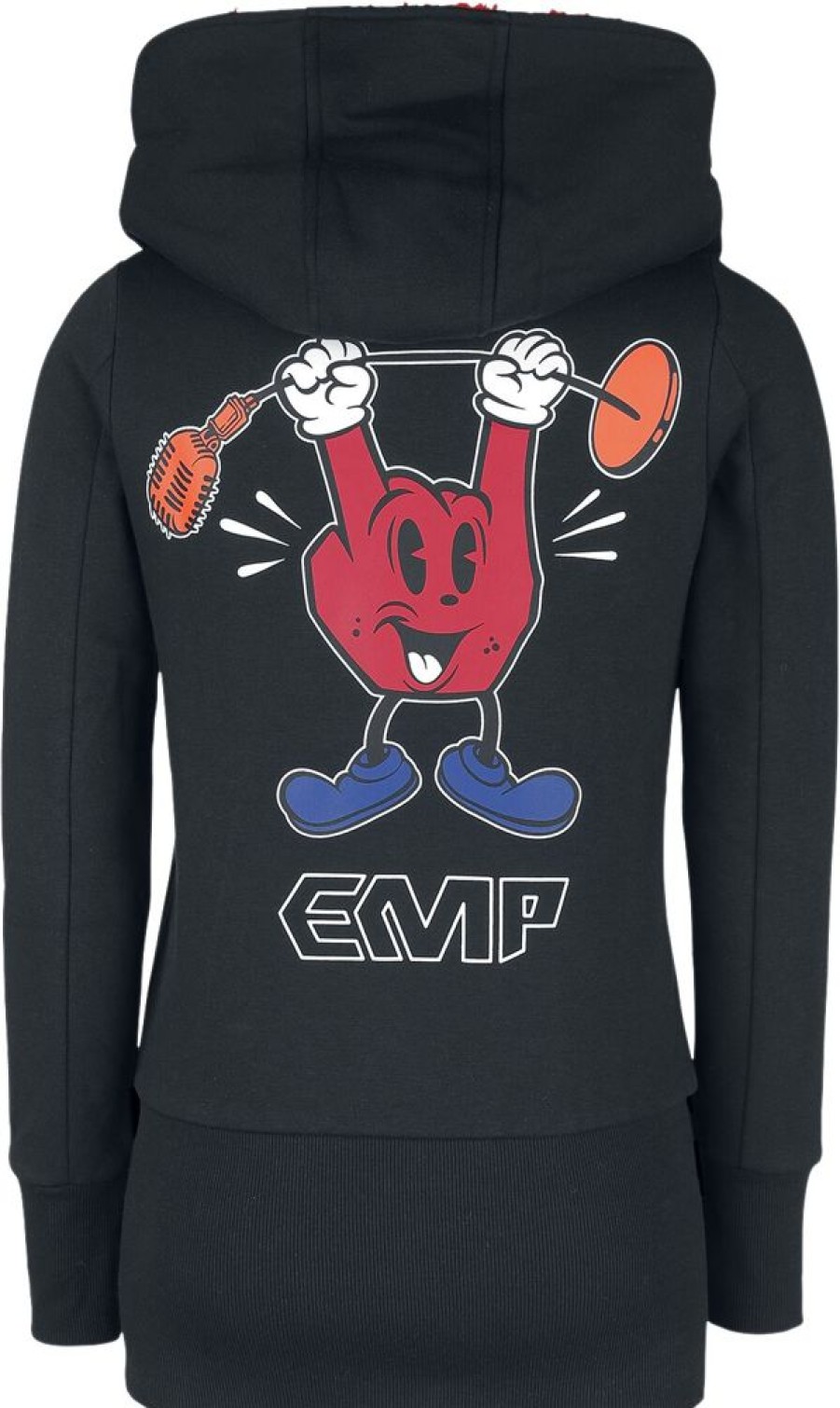 EMP Stage Collection Trojor & Cardigans | Huvjacka Med Rockhandmotiv Och Emp-Logo