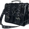 Jawbreaker Vaskor | Black Postman Shoulder Bag