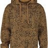 Vans Trojor & Cardigans | Scout Animal Print Hoodie - Dusk Downer