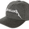 Metallica Kepsar | Glitch Logo - Washed Dad Cap